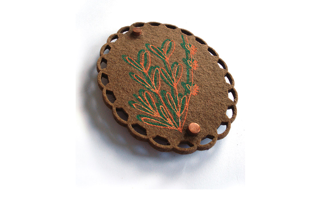 brooch 'buisson' by pop-a-porter