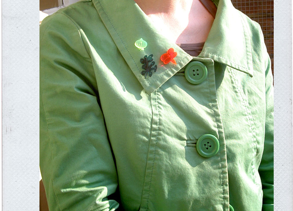acrylic brooches