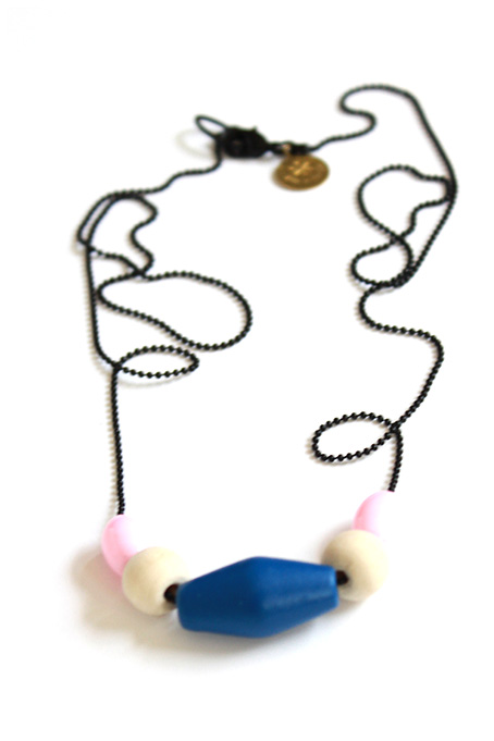 pastel necklace by pop-a-porter