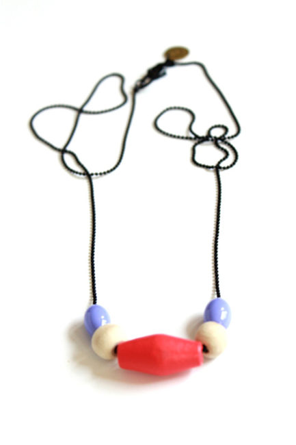 pastel necklace by pop-a-porter