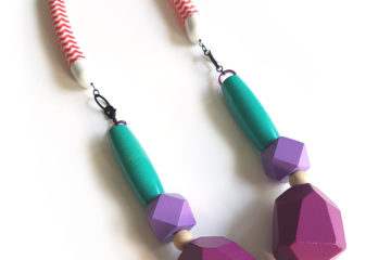 color bloking necklace for the bold wearer