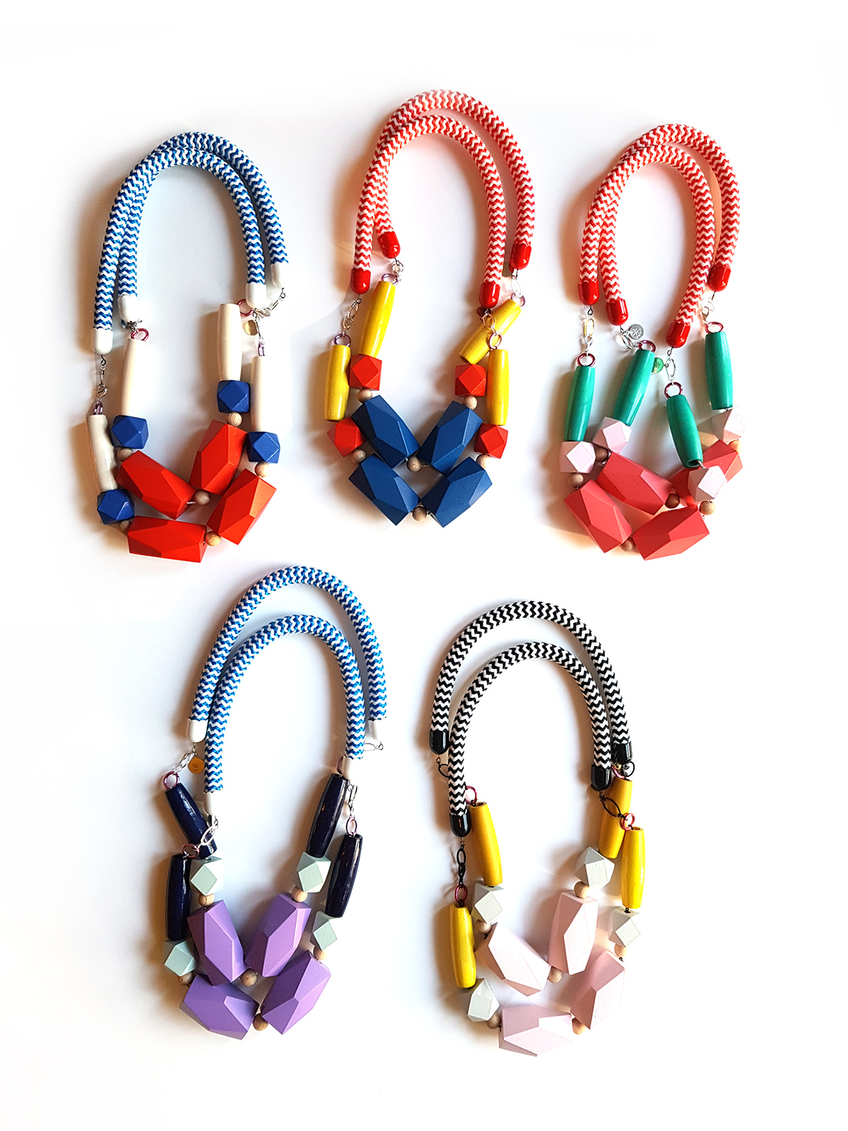 New Pop-a-porter's exclusive rope necklaces for Unlimited Shop Uk color collection